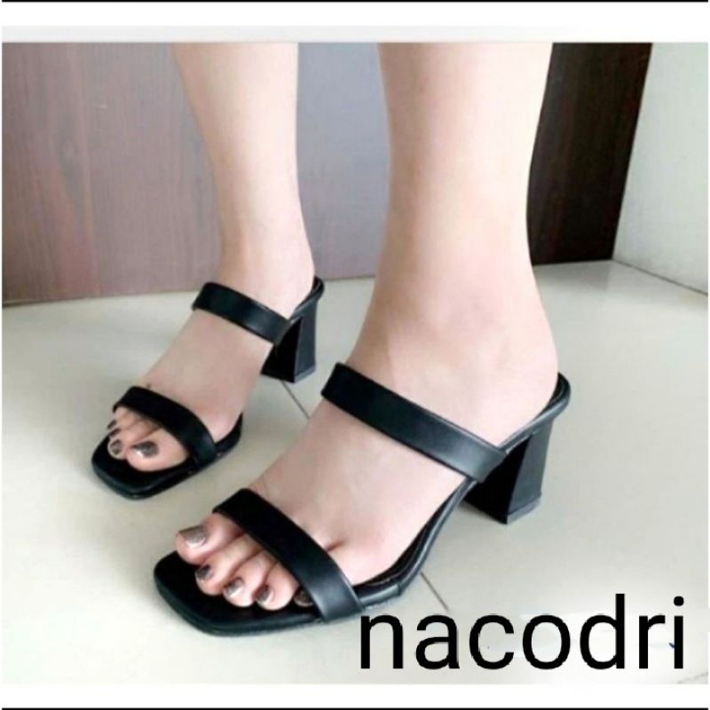 Nacodri - Vilani sandal wanita heels 5cm