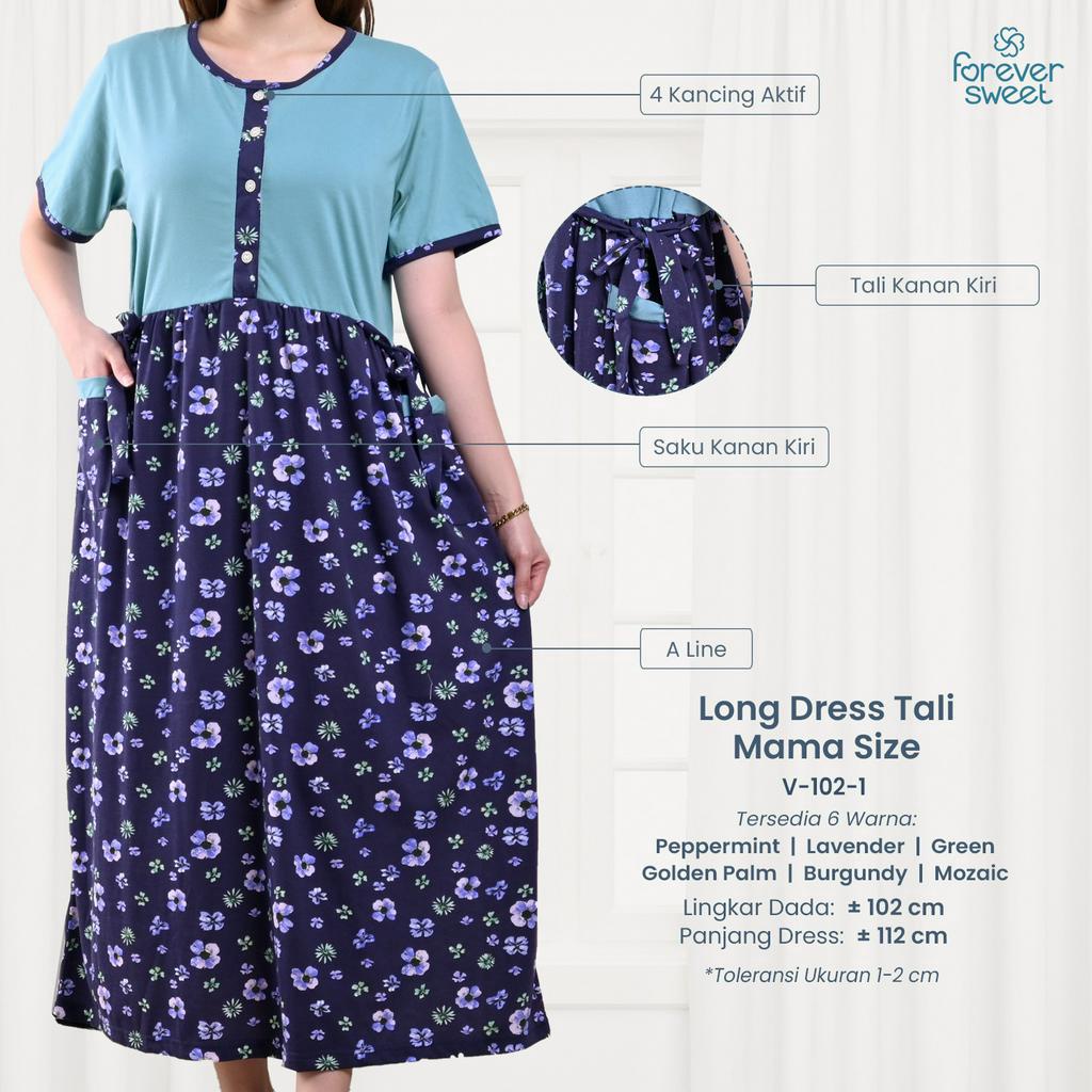 FOREVER SWEET Longdress Busui Mama Size