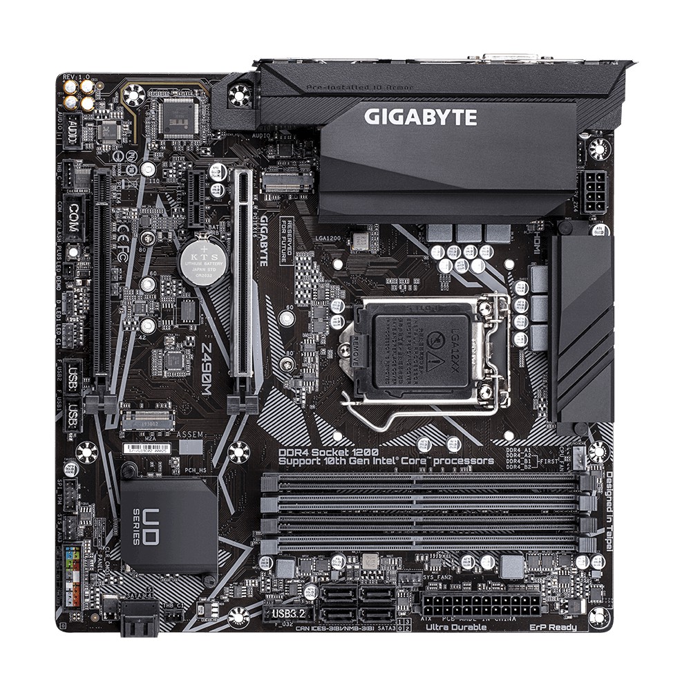 GIGABYTE MOTHERBOARD Z490 M