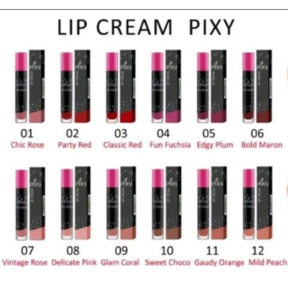 PIXY LIP CREAM 11 GAUDY ORANGE 4gr