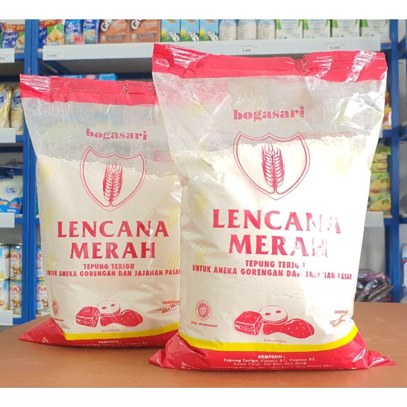 

Tepung Lencana Merah 1Kg