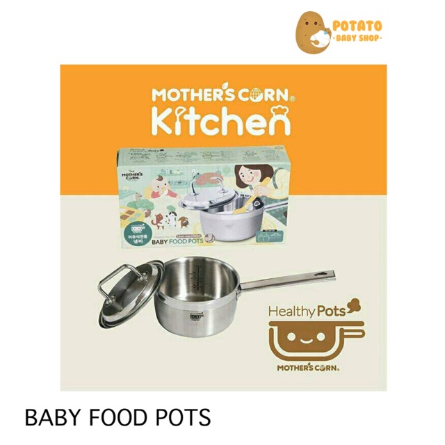 Mother’s corn baby food pots / panci motherscorn