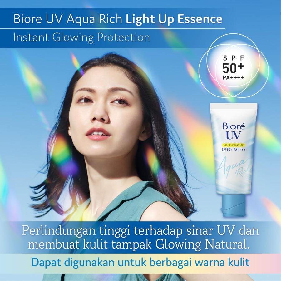 ★ BB ★ BIORE UV Face Sunscreen Aqua Rich Light Up Essence SPF 50+ PA++++