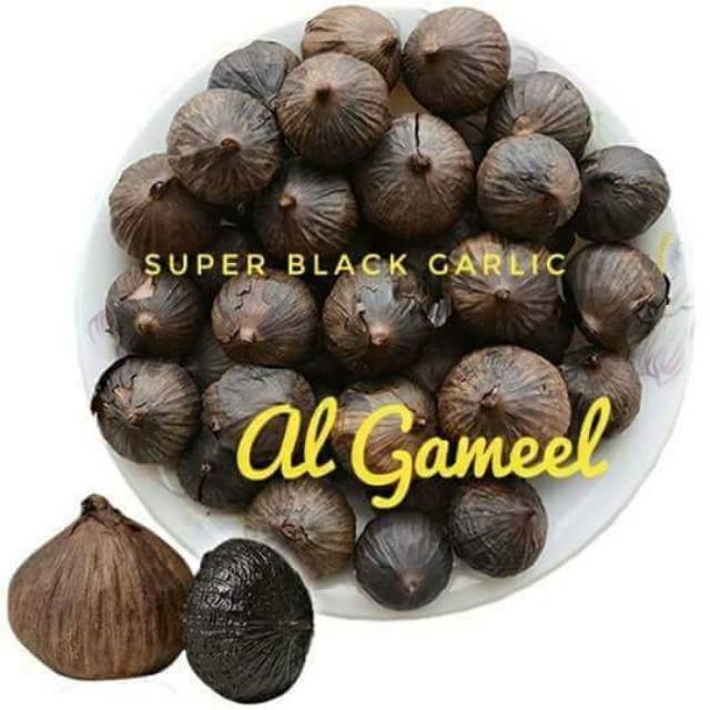 

Black garlic bawang tunggal lanang