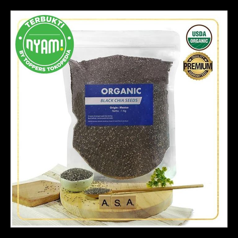 

PROMO! 1 KG ORGANIC CHIA SEED MEXICO PALING MURAH