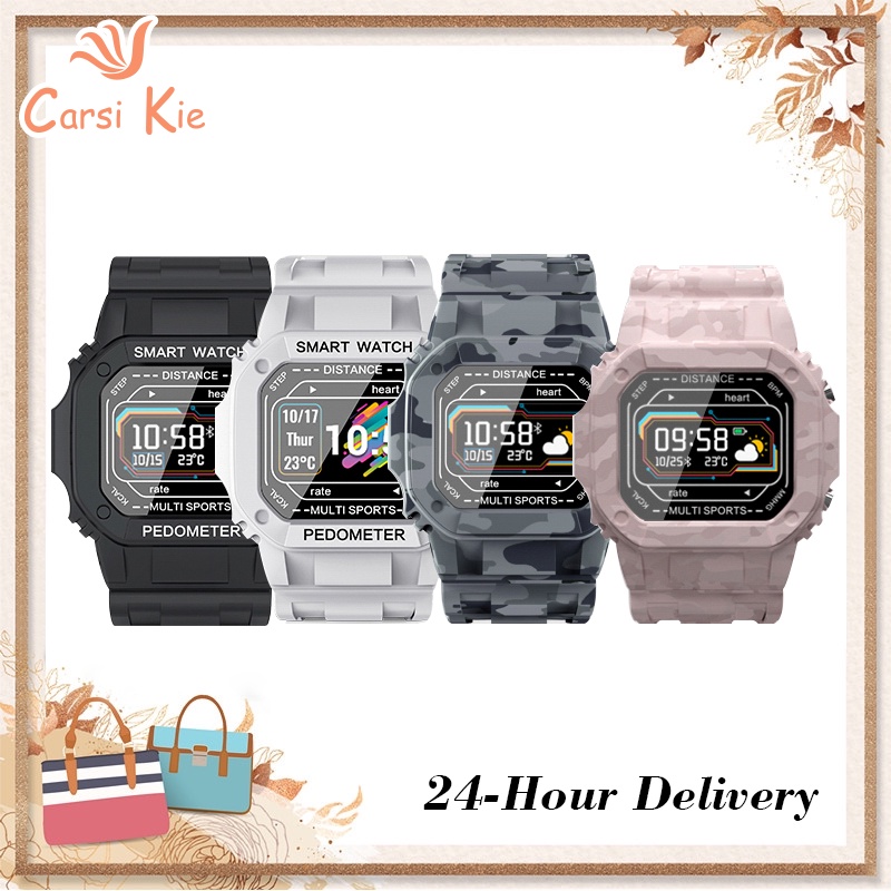 Carsikie I2 Smartwatch Sport Tahan Air Bluetooth Smart Watch jam g shock original Heart Rate jam dig