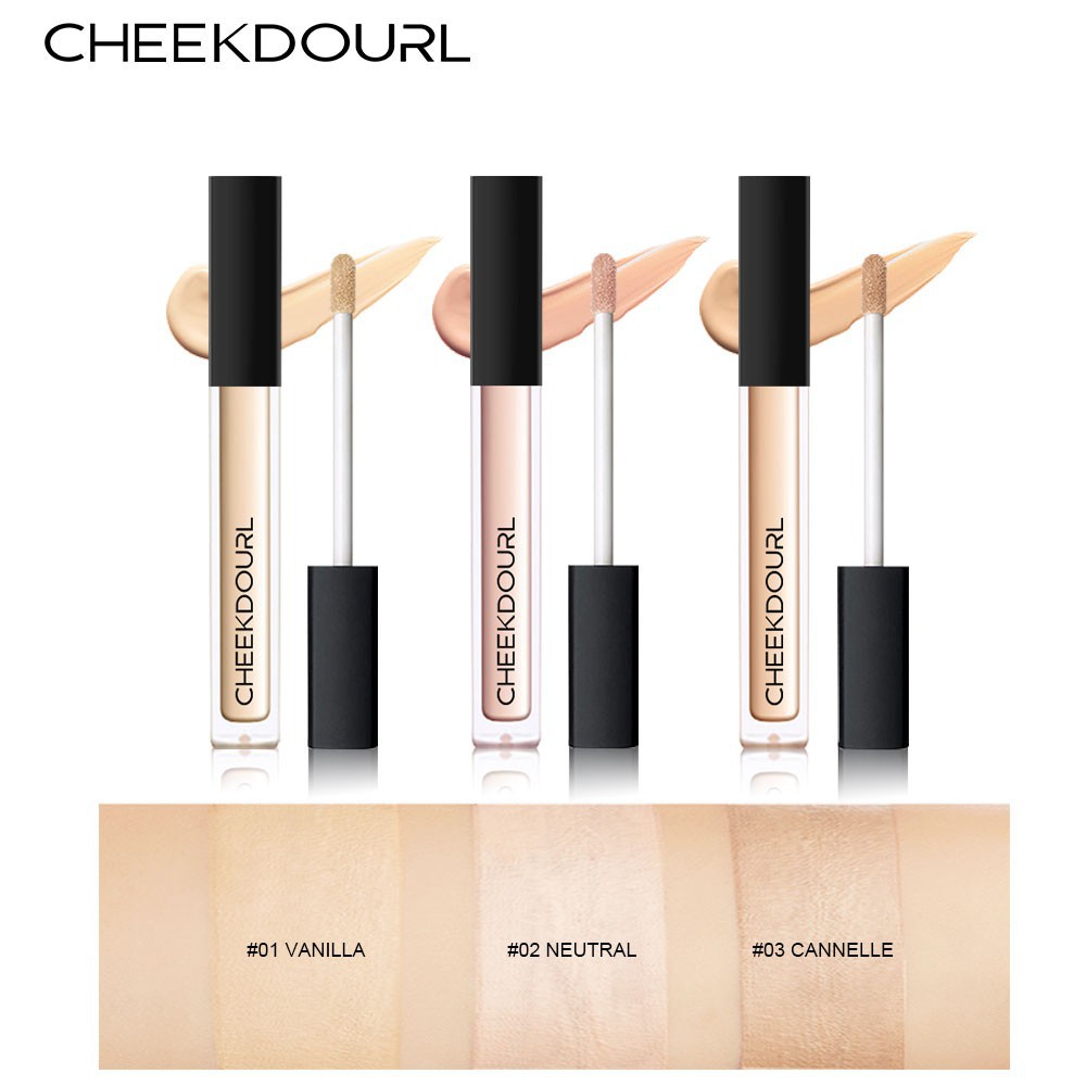 CHEEKDOURL Full Cover Concealer Dengan Coverage Tinggi &amp; Waterproof MakeUp Kosmetik long-lasting