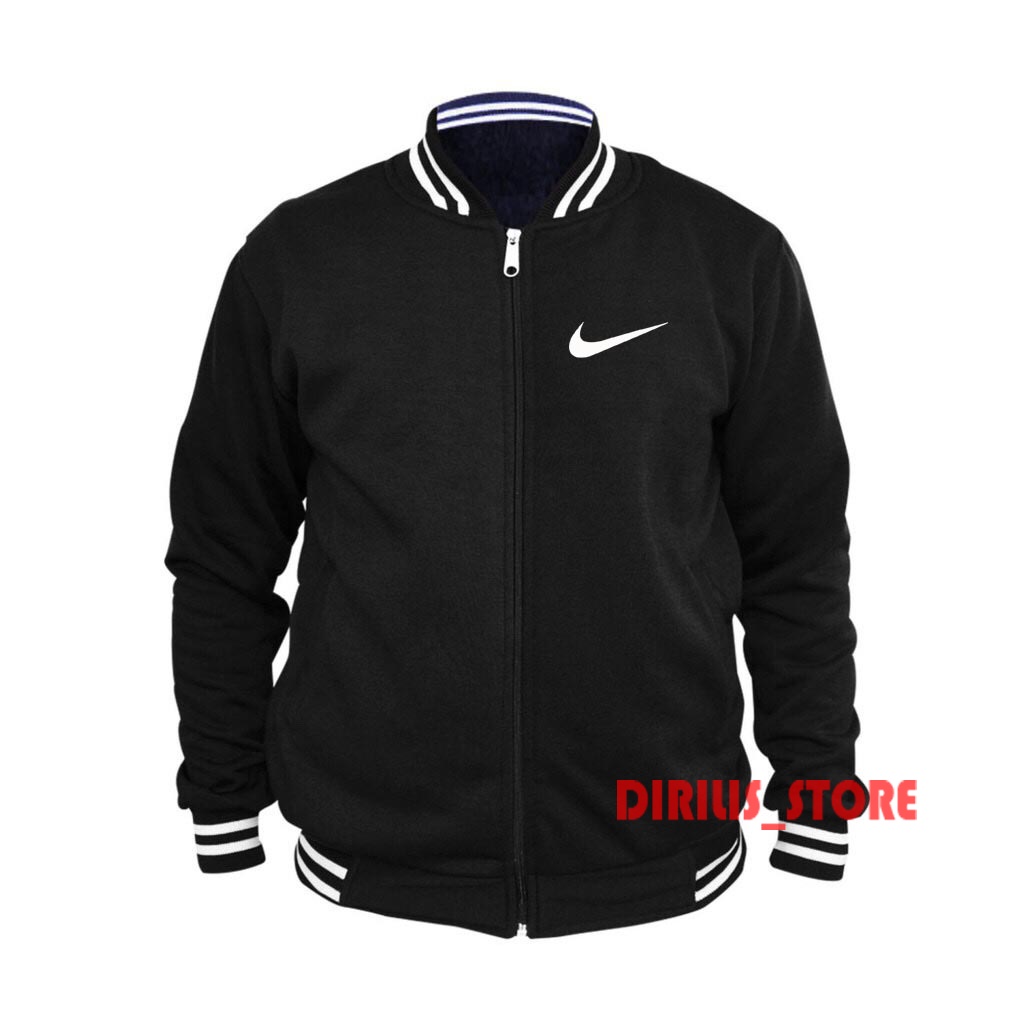 PROMO JAKET VARSITY BASEBALL PRIA & WANITA NIKE > BAHAN FLECEE NON LEBEL > SWEATER > JAKET > BOMBER 