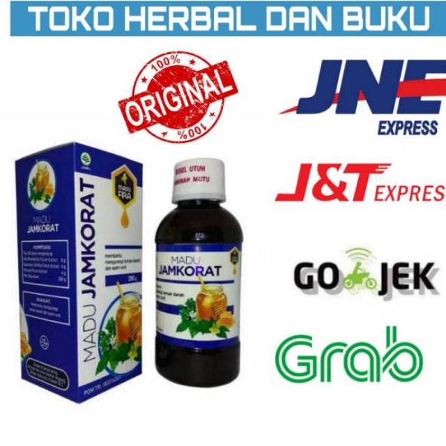 Madu JAMKORAT - Madu Asam Urat dan Kolesterol Madu Jamkorat Asli Original Herbal Asam Urat