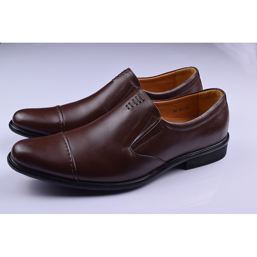 Sepatu kulit pria pantofel formal  Bafillo BO-01