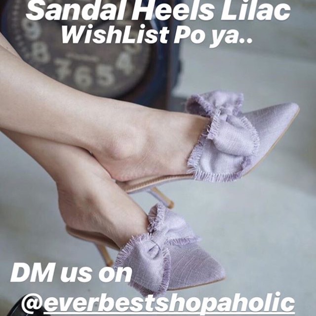 Robin Sandal heel lilac