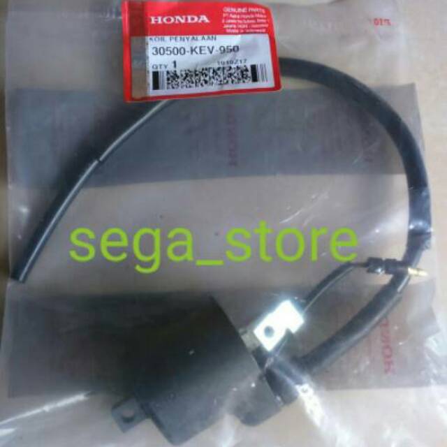 Koil honda supra fit / supra x 100 cc ori original AHM 30500-KEV-950