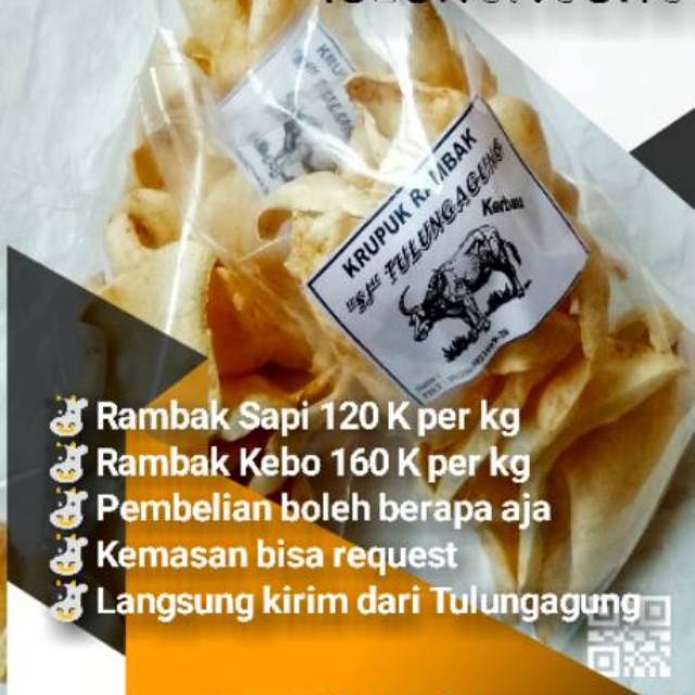 

Krupuk Rambak kerbau tulungagung 1000gr