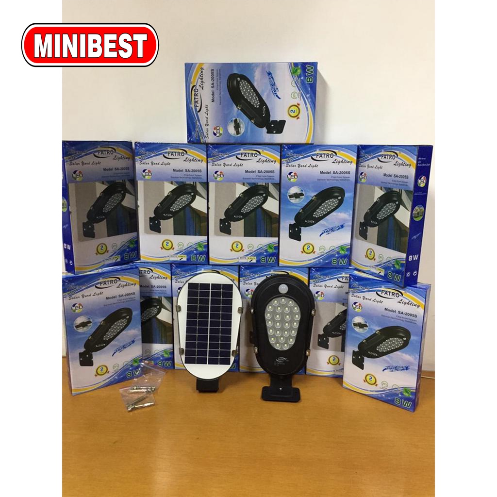 [MB] Lampu Solar Tenaga Surya / Lampu Jalan Tenaga Matahari Otomatis Sensor Motion