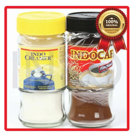 

Indocafe Fine Blend 50 g & Indo Creamer 100 g Kopi Bubuk