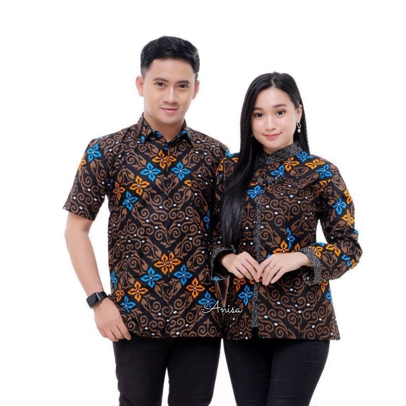 [PROMO] COUPLE HEM BLUS TRANDING INTERNATIONAL BATIK COUPLE TERLARIS