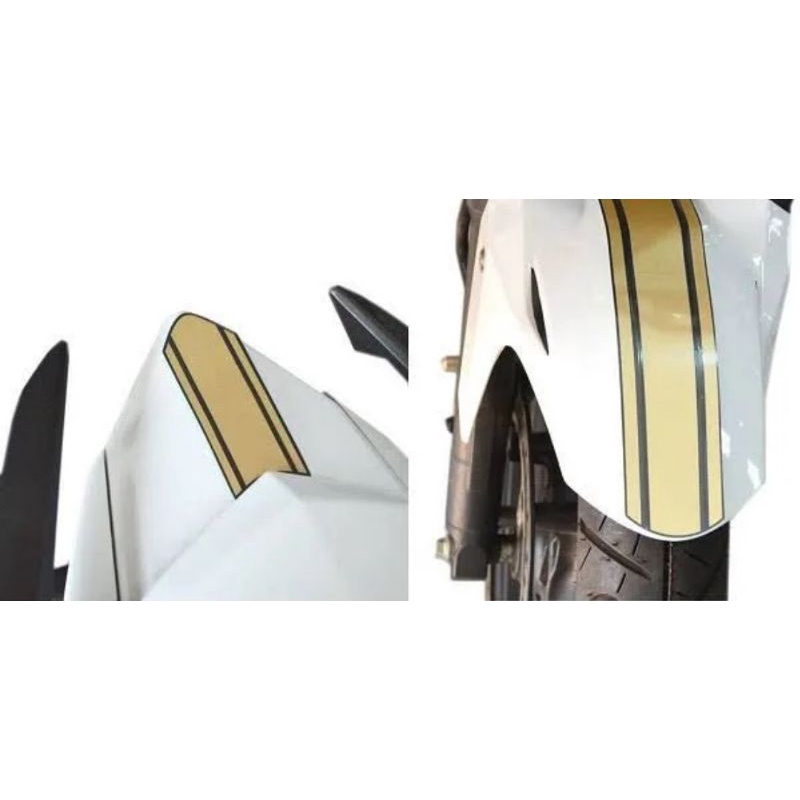 STIKER SPAKBOR DEPAN & BELAKANG CB150R STREETFIRE NEW & CBR 150R GOLD