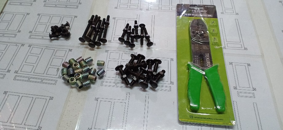 Baut Cb Baut Payung 1/4 X 2 Inch Inci + Mur Kunci 10