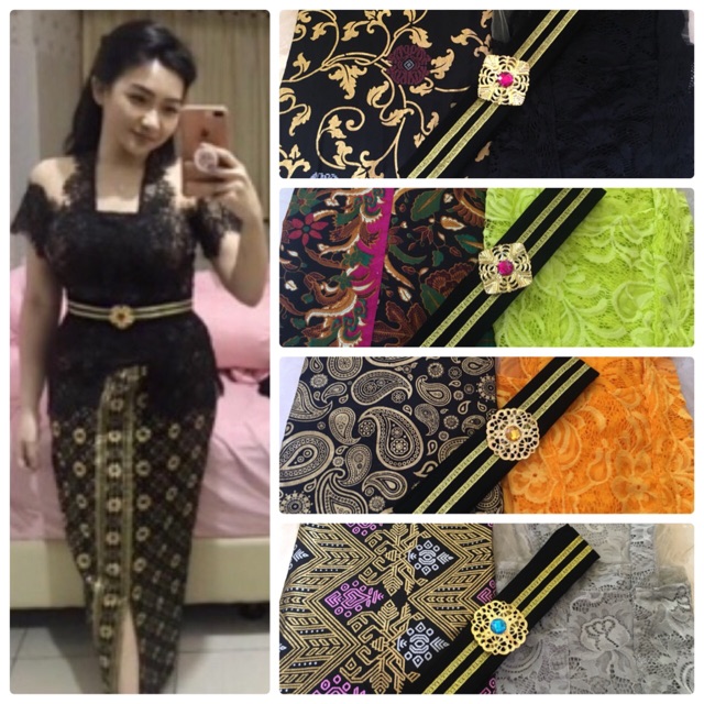 Set kebaya jadi modif kutubaru