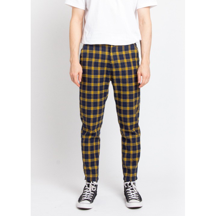 

Erigo Checked Pants Larit Yellow