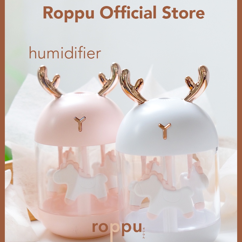 Roppu Humidifier Mini Unicorn Model Kelinci Pelembab Ruangan