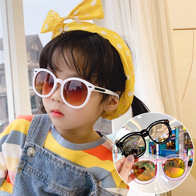 BV.ID KC610 Kacamata Anak Fashion Retro Ulzzang Vintage Kaca Mata Kids Kekinian