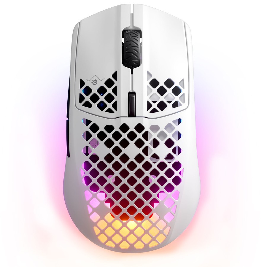 Steelseries Aerox 3 Snow RGB Wireless Ultra-Lightweight Gaming Mouse