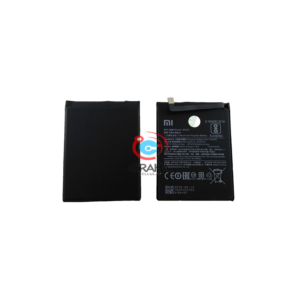 BATERAI / BATTERY / BATRE XIAOMI MI6X / BN-36 ORI