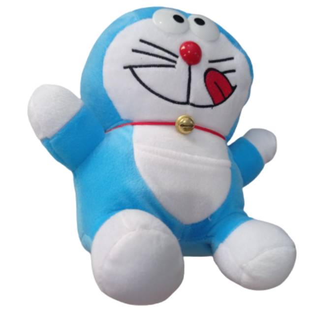 (BISA COD) BONEKA DORAEMON UKURAN SEDANG - SOUVENIR UNIK DAN MURAH CANDI PRAMBANAN JOGJA