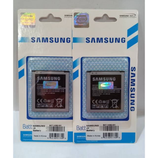 Baterai Samsung J2 Batrai Batrei Battery Samsung J2 Ori