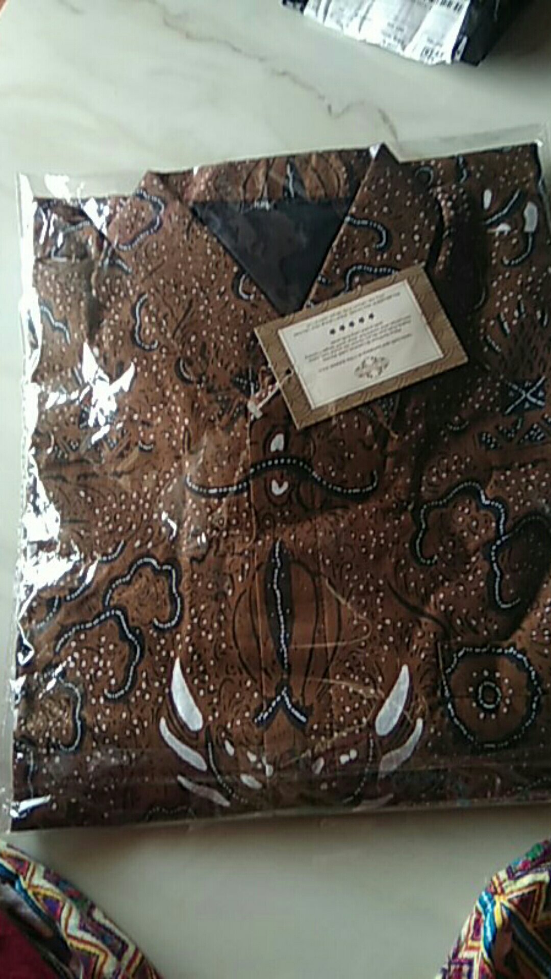 Dzulkarnaen Kemeja Batik Pria Full Furing Bahan Katun Sragenan