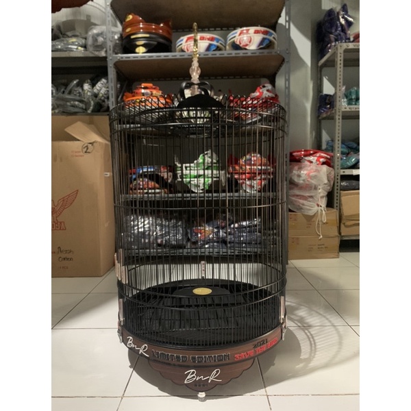 SANGKAR KANDANG MURAI BNR LIMITED EDITION 2021 TIMBUL NO 2(free cepuk bnr)