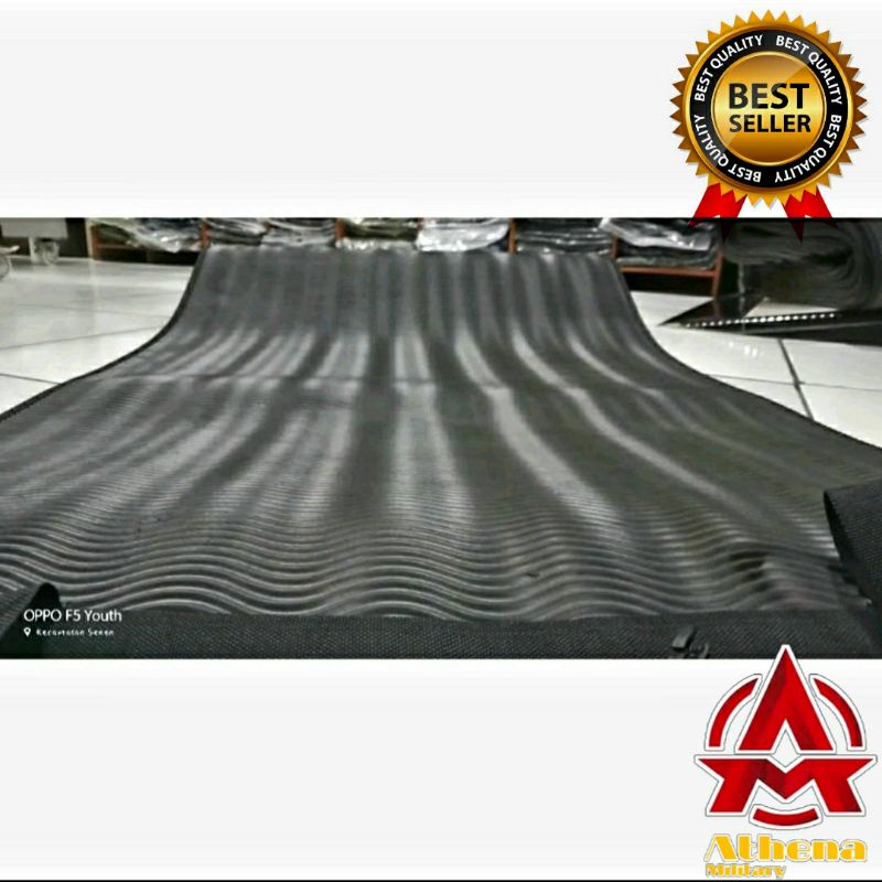 Matras POLISI |Matras Camping |Rolling bed POLRI hitam