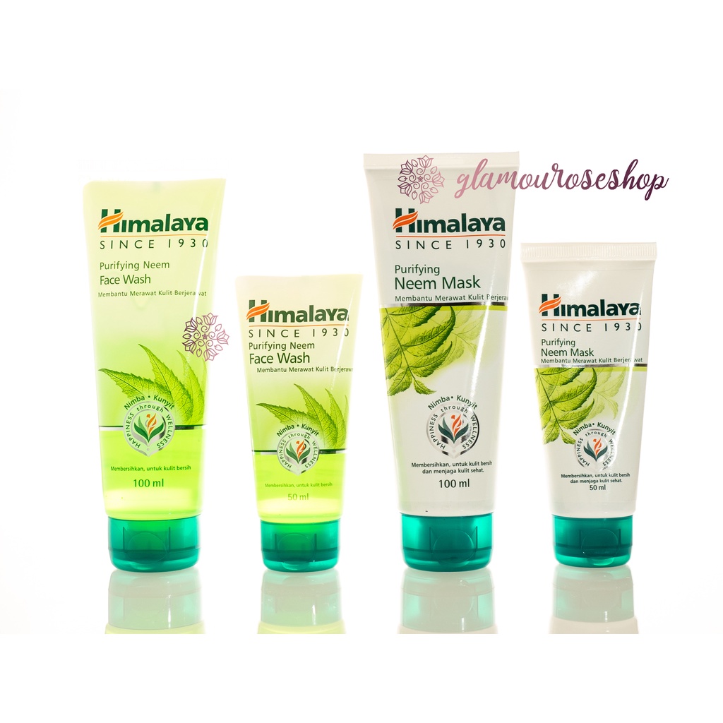 HIMALAYA Purifying Neem Face Wash , Purifying Neem Mask 50 / 100ml