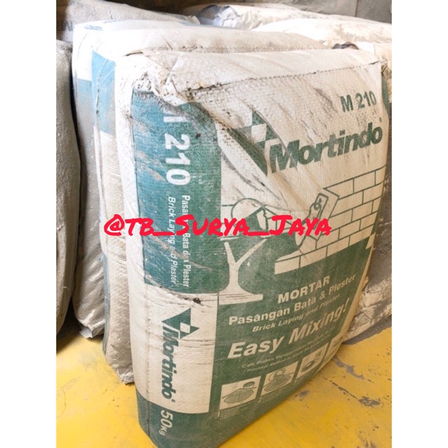 SEMEN MORTAR PLASTER | PLESTER BATA RINGAN MORTINDO M-210 50 KG | KILO