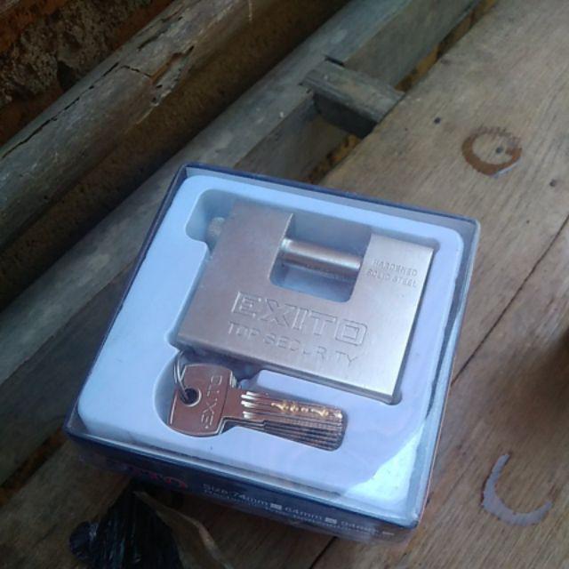 Gembok Rumah /gudang  Jantung Kuningan Anak Kunci Computer 84 Mili