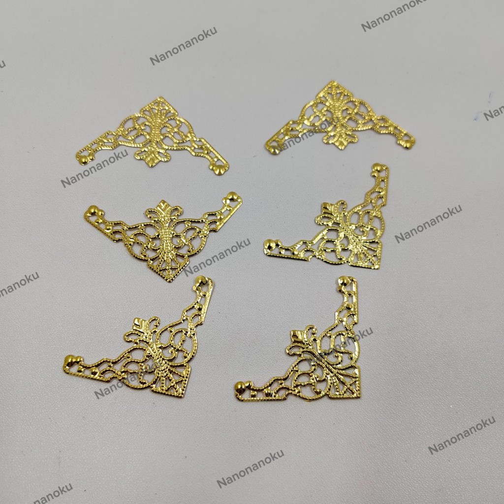 [20 PCS] Siku Hantaran Emas Antique Gold / Charm / Hiasan Box Seserahan / Mahar