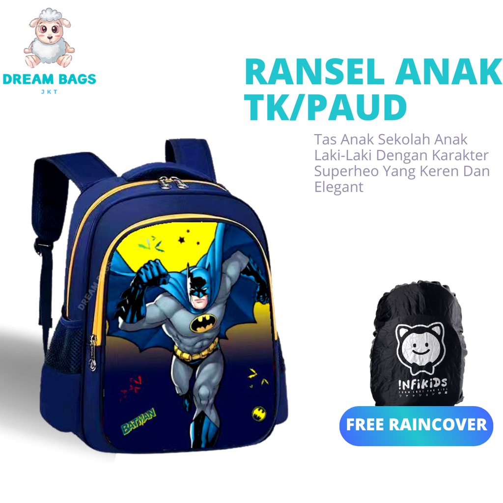 Tas Anak TK Karakter DB-6122 Tas Sekolah Anak TK