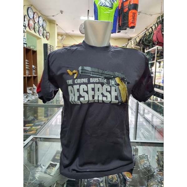 Kaos Kombinasi RESERSE Abu - Kaos RESERSE pundak tulisan