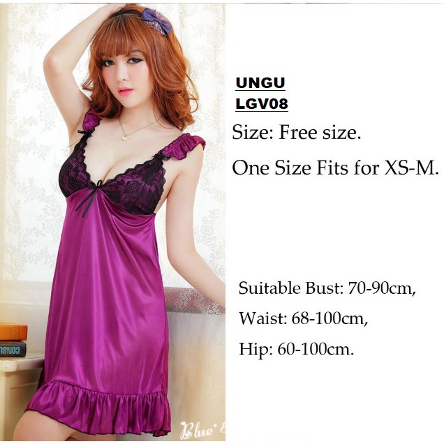 Lingerie Babydoll Pakaian Tidur Wanita Impor  LLL-02