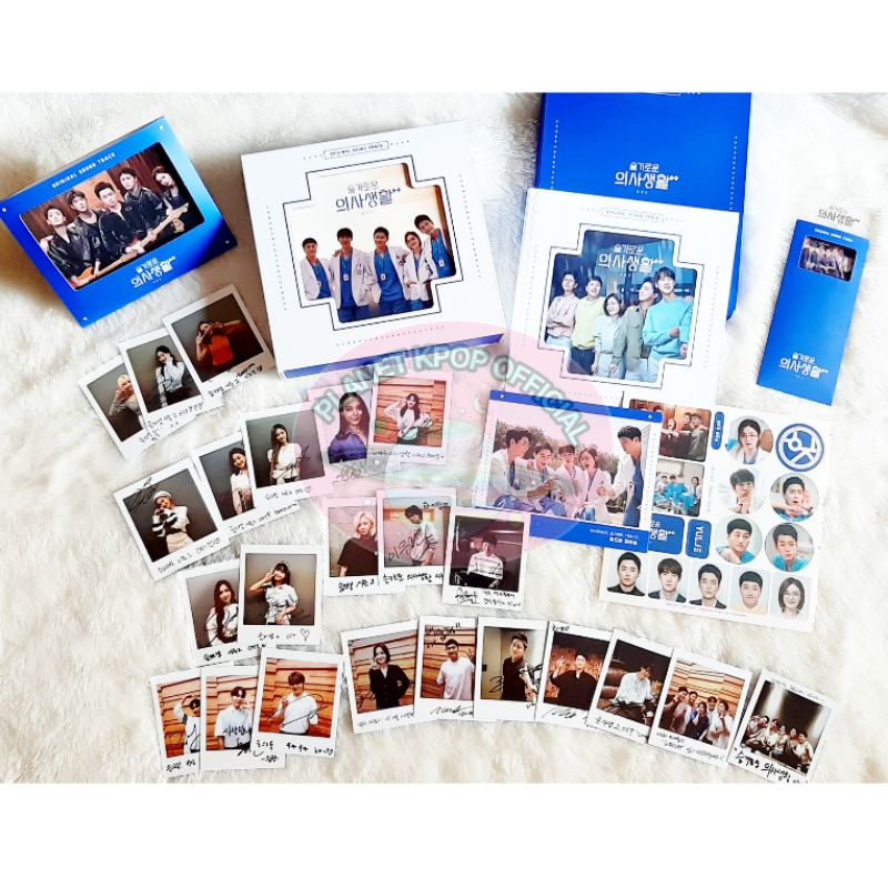 READY STOCK SHARING OFFICIAL ALBUM OST HOSPITAL PLAYLIST 2 | POLAROID PHOTOCARD HOSPITAL PLAYLIST JO