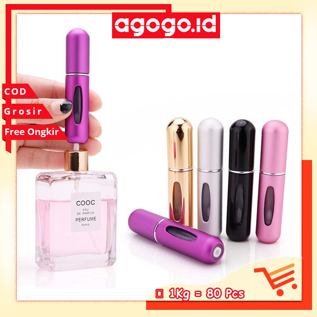 AGG-199 Botol Parfum Mini 5ml / Botol Parfum Travel / Tempat Parfum