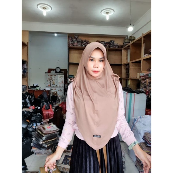 Hijab kerut bahu al faezya