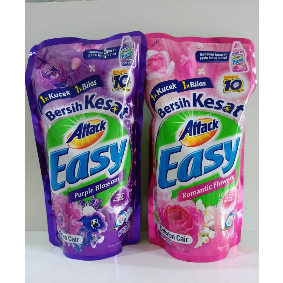 DETERJEN CAIR ATTACK EASY 800 ML ATTACK EASY CAIR REFILL ISI ULANG LIQUID DETERGENT