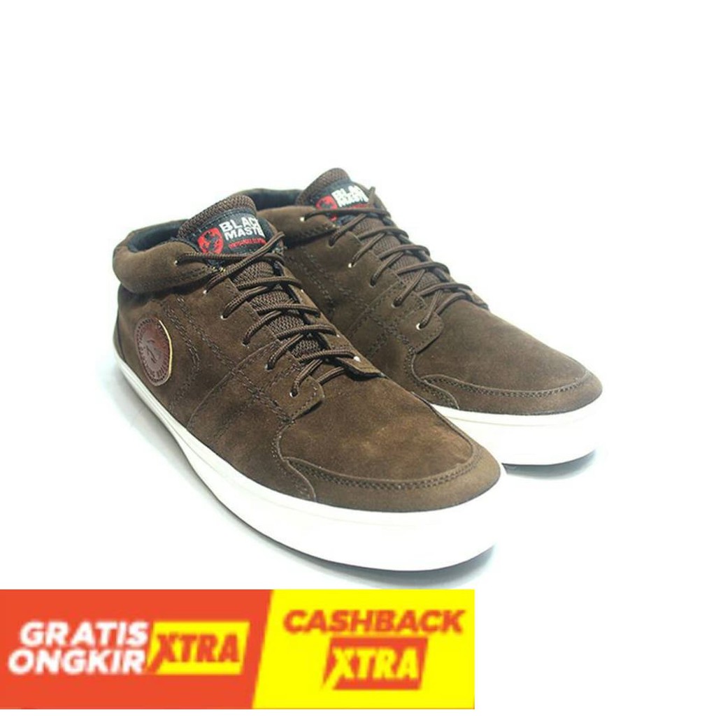 ORIGINAL  - Sepatu Casual Black Master Neymar