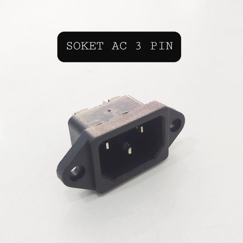 TERMINAL SOKET KABEL LISTRIK AC 3 PIN