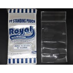 Plastik Standing Pouch 16x32