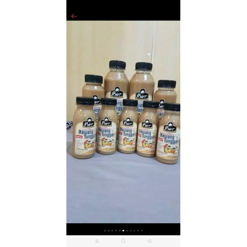 

Jus Bawang Putih Tunggal (Garlic) Original Khas Pati Ukuran 250 Ml