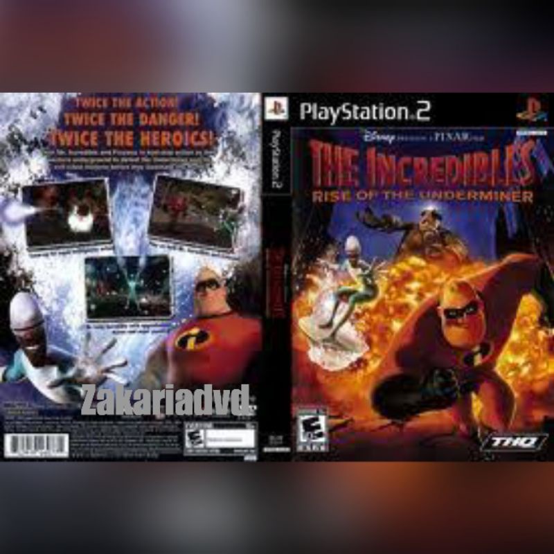 Kaset Ps2 THE INCREDIBLES
