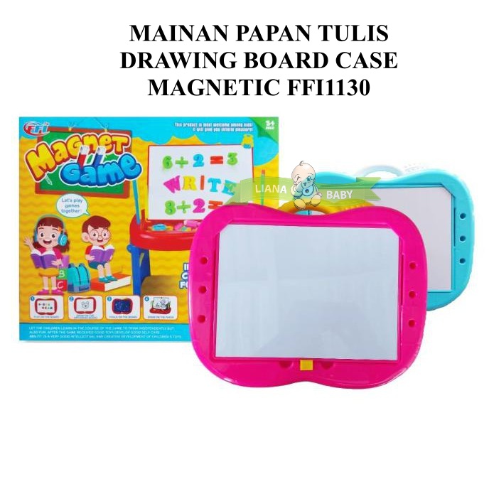 MAI602 MAINAN PAPAN TULIS DRAWING BOARD CASE  MAGNETIC FFI1130